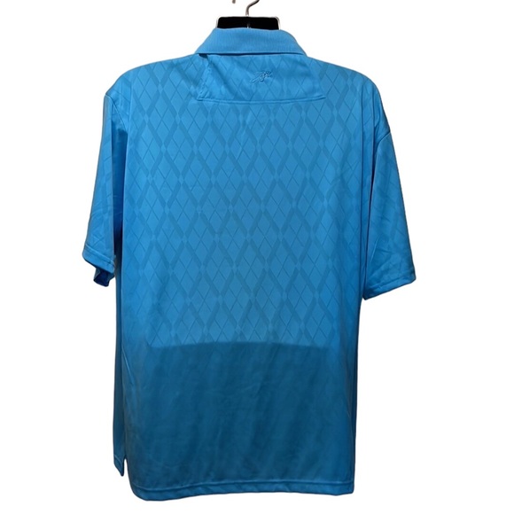 Ahead Extreme ‘Bushman Sands’ Golf Polo Shirt~Turquoise Blue~XL - Picture 4 of 7